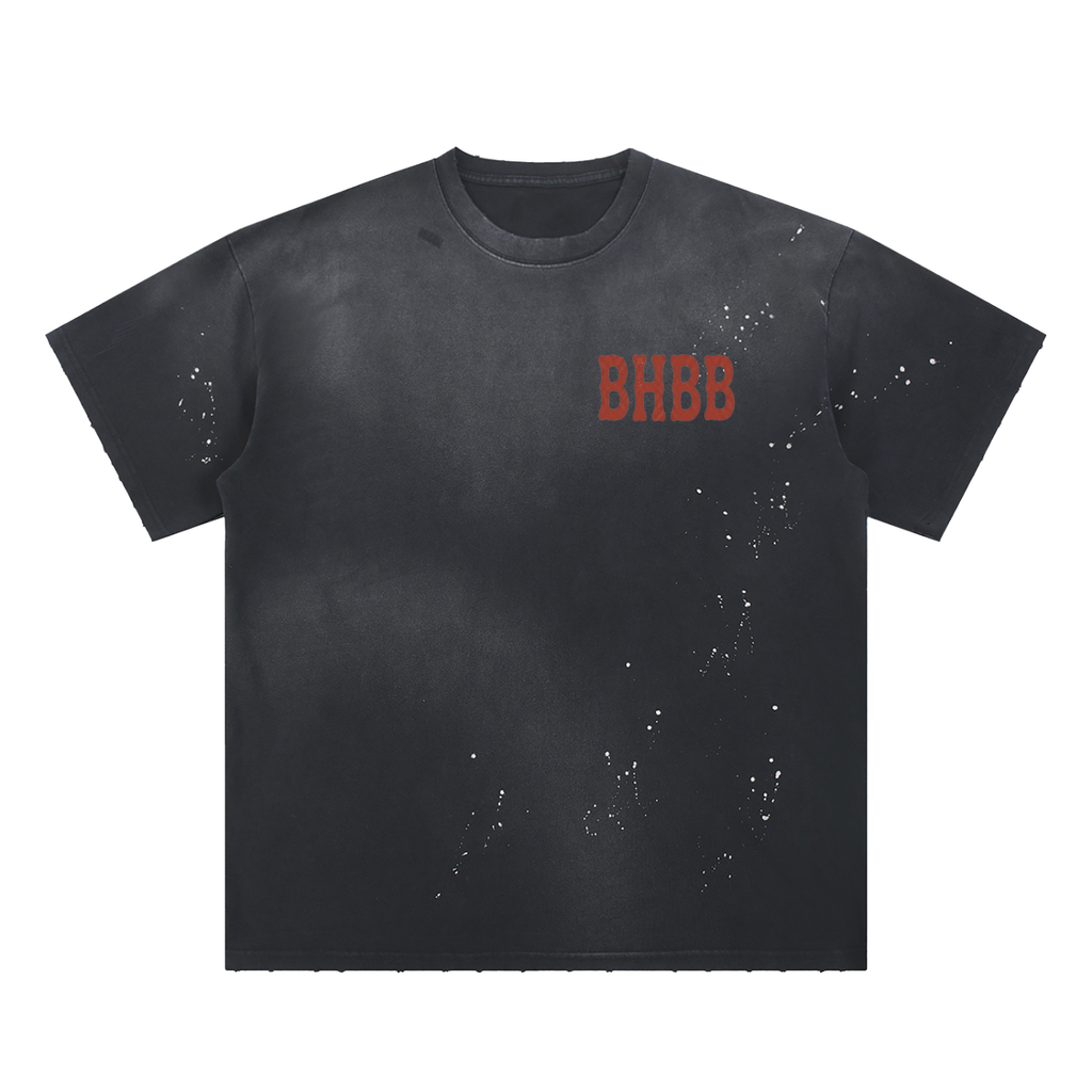 Bad Habits Paint Splatter Tee