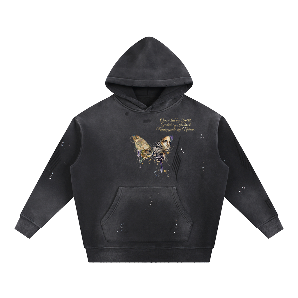 Unstoppable By Nature Washed Pullover (Black)