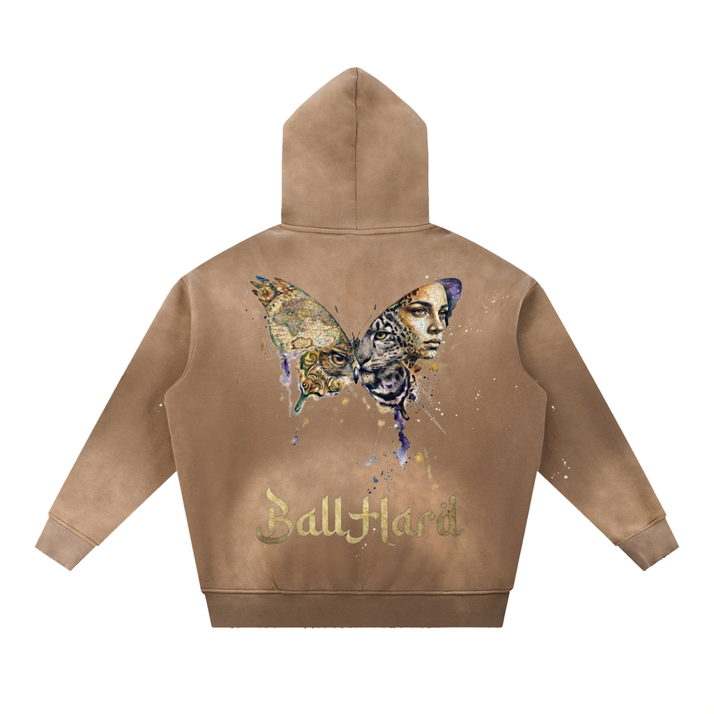 Unstoppable By Nature Washed Pullover (Brown)