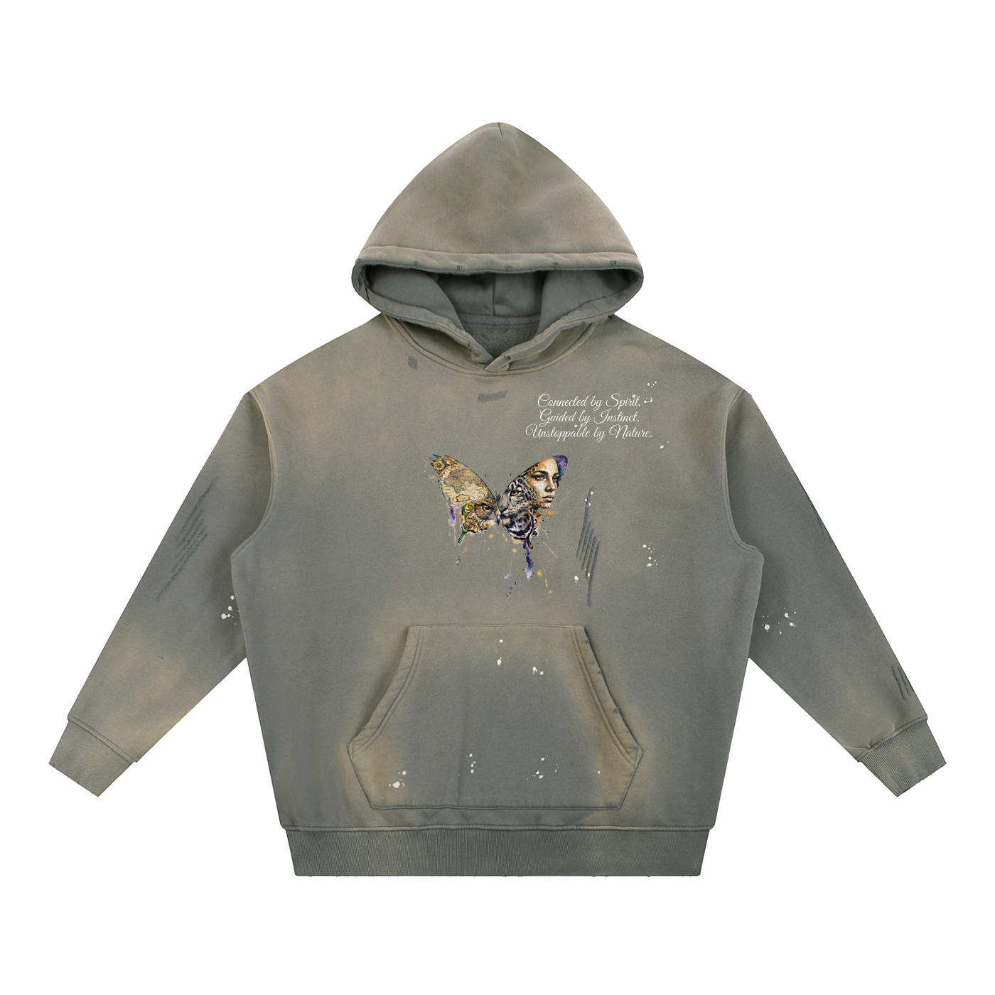 Unstoppable By Nature Washed Pullover (Acid)