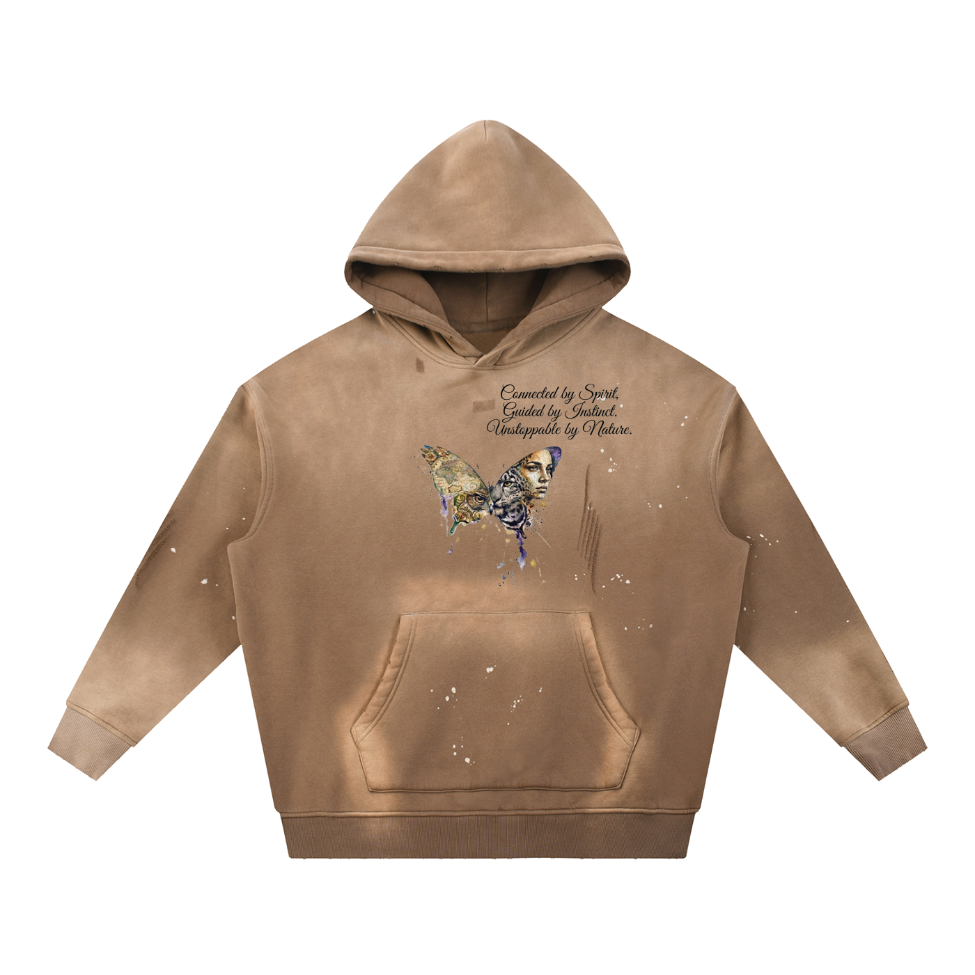 Unstoppable By Nature Washed Pullover (Brown)